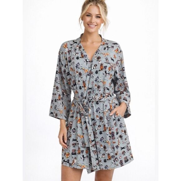 Vera Bradley Other - Vera Bradley NWT Dog Print Robe XL